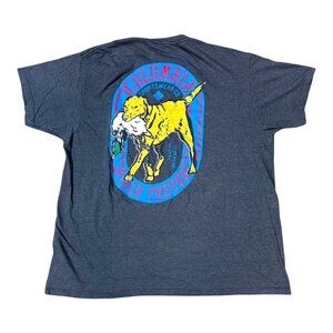 Columbia Sportswear Co Duck Hunting Graphic Tee XXL Gray Short Sleeve Tshirt